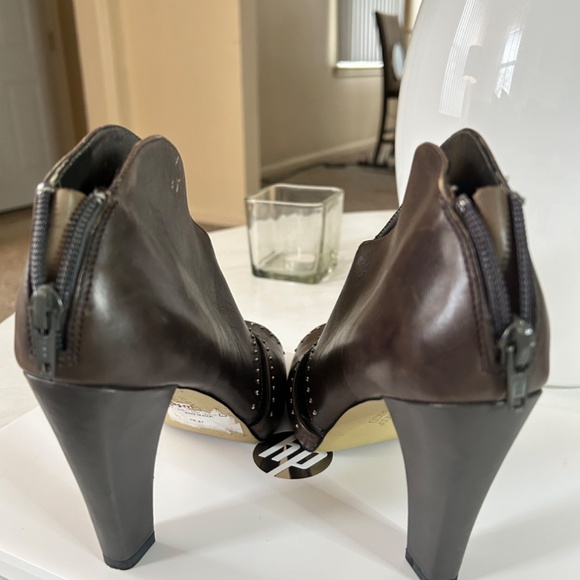 Charcoal Gray Shoe Booties - Picture 2 of 5